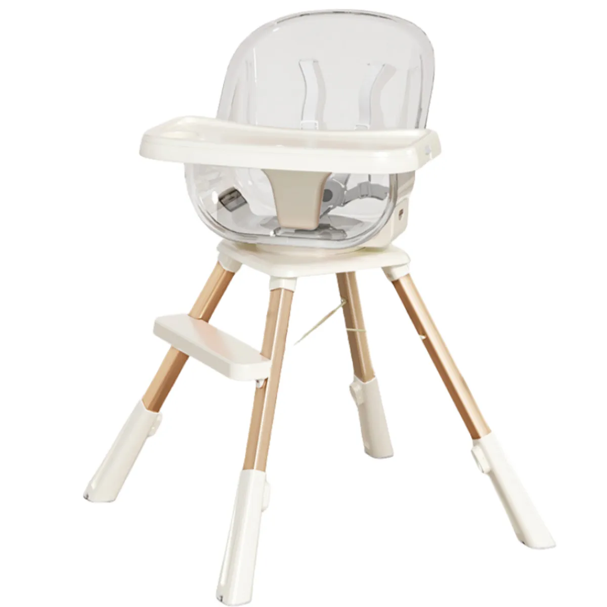 Baby High Chair - Baby Feeding Chair - Baby Booster Chair - Dining Chair - Grey