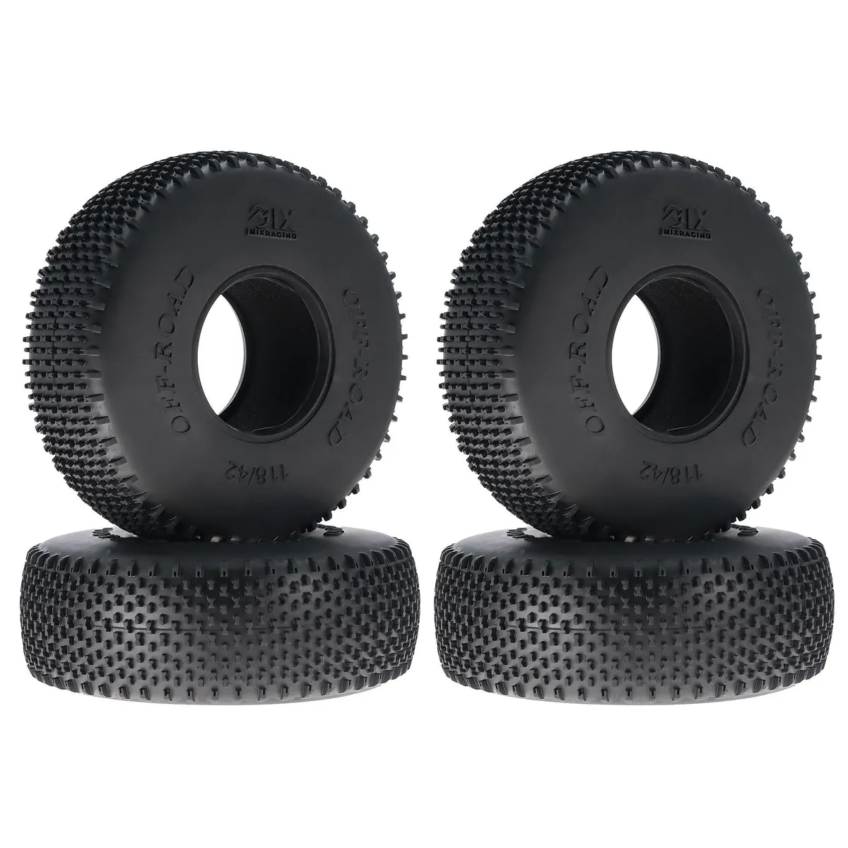 1.9Inch 118mm Crawler Tire Wheel Tyres for 1/10 RC Crawler Car Upgrade