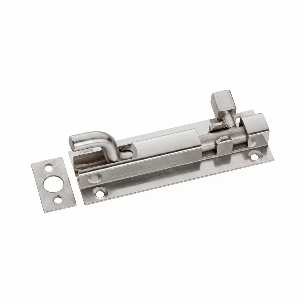 Fascor 100mm Barrel Bolt Lock for Doors, Gates, and Sheds