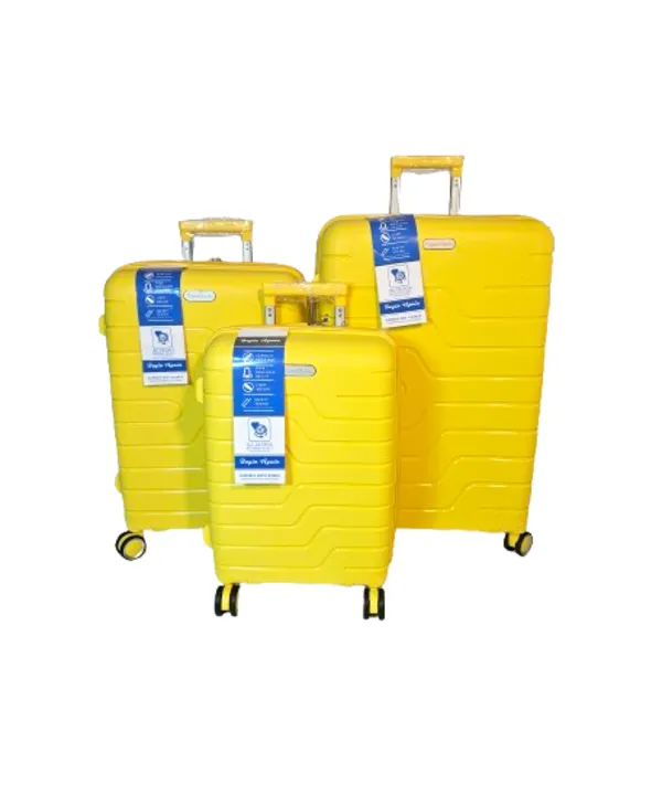BeginAgain-PP Series- Luggage Set - Strong and Durable - Yellow