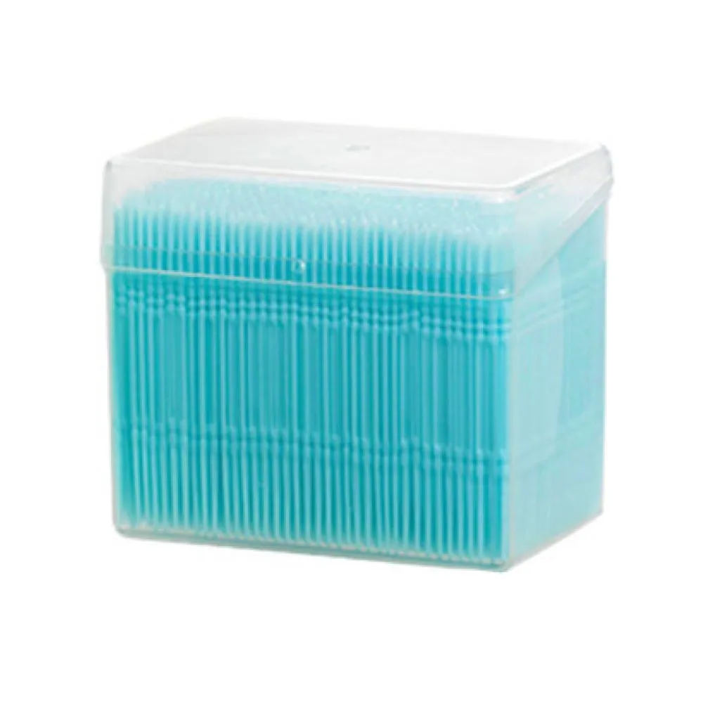 Health Double Headed Toothpicks Floss 1100 Pieces - Blue