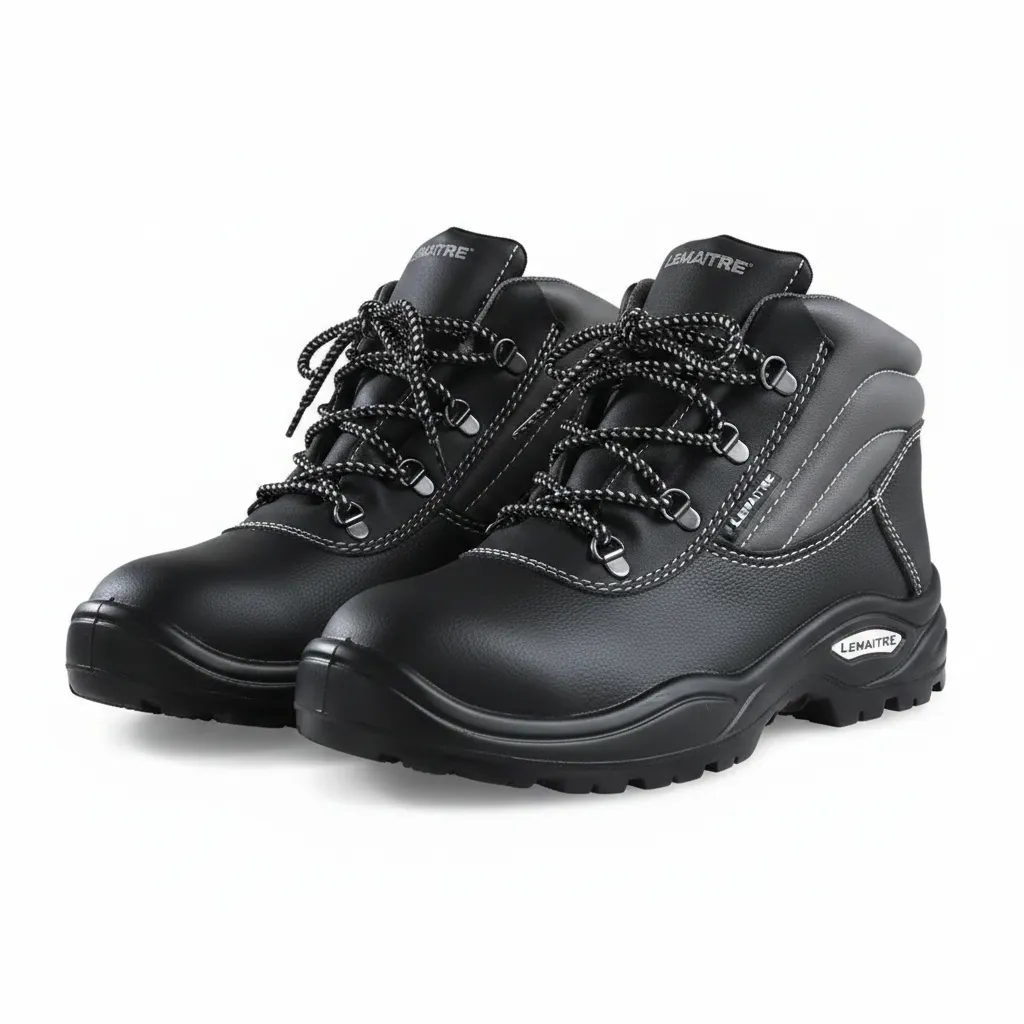 Lemaitre - Safety Boots Maxeco Pro Black Size 8 with Memory Foam - 2 Pack