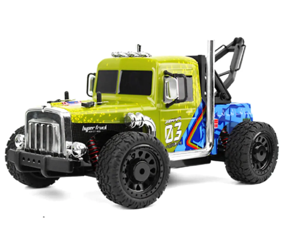 RC Tow Truck Car - Yellow