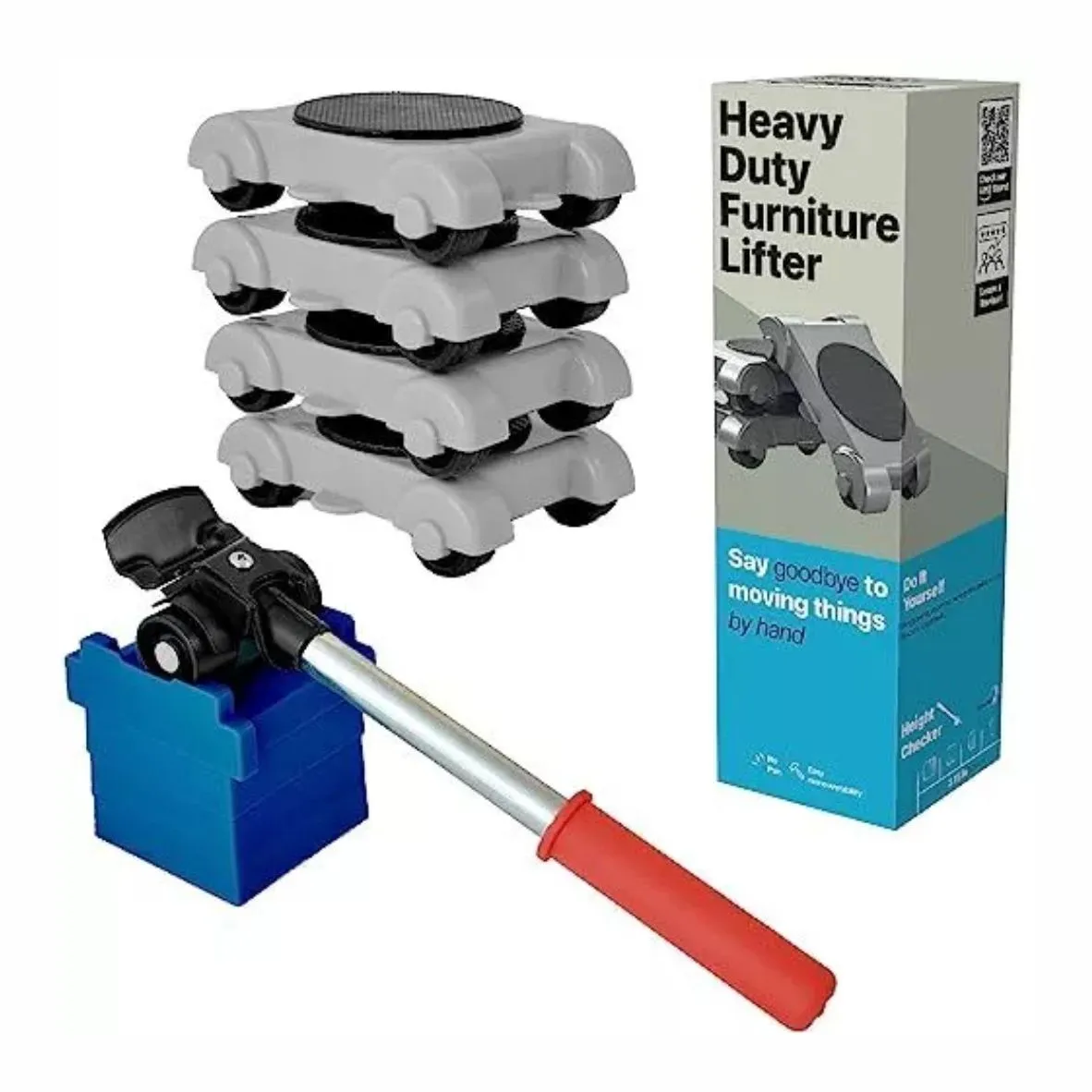 Heavy Duty Furniture Mover Dolly with 4 Wheels
