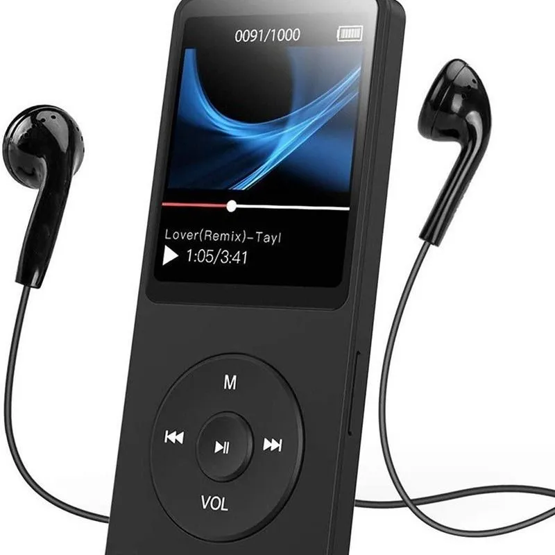 MP3 Player with Speaker Earphones Portable Music Player for Kids
