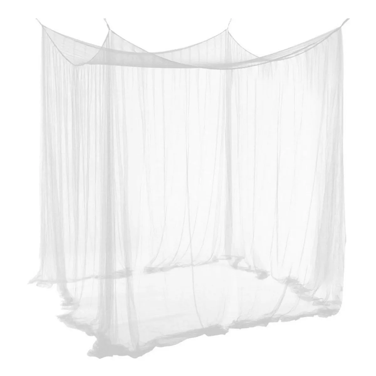 4 Corners Mosquito Net Bedding Canopy Netting Screen Tents for Home Camping