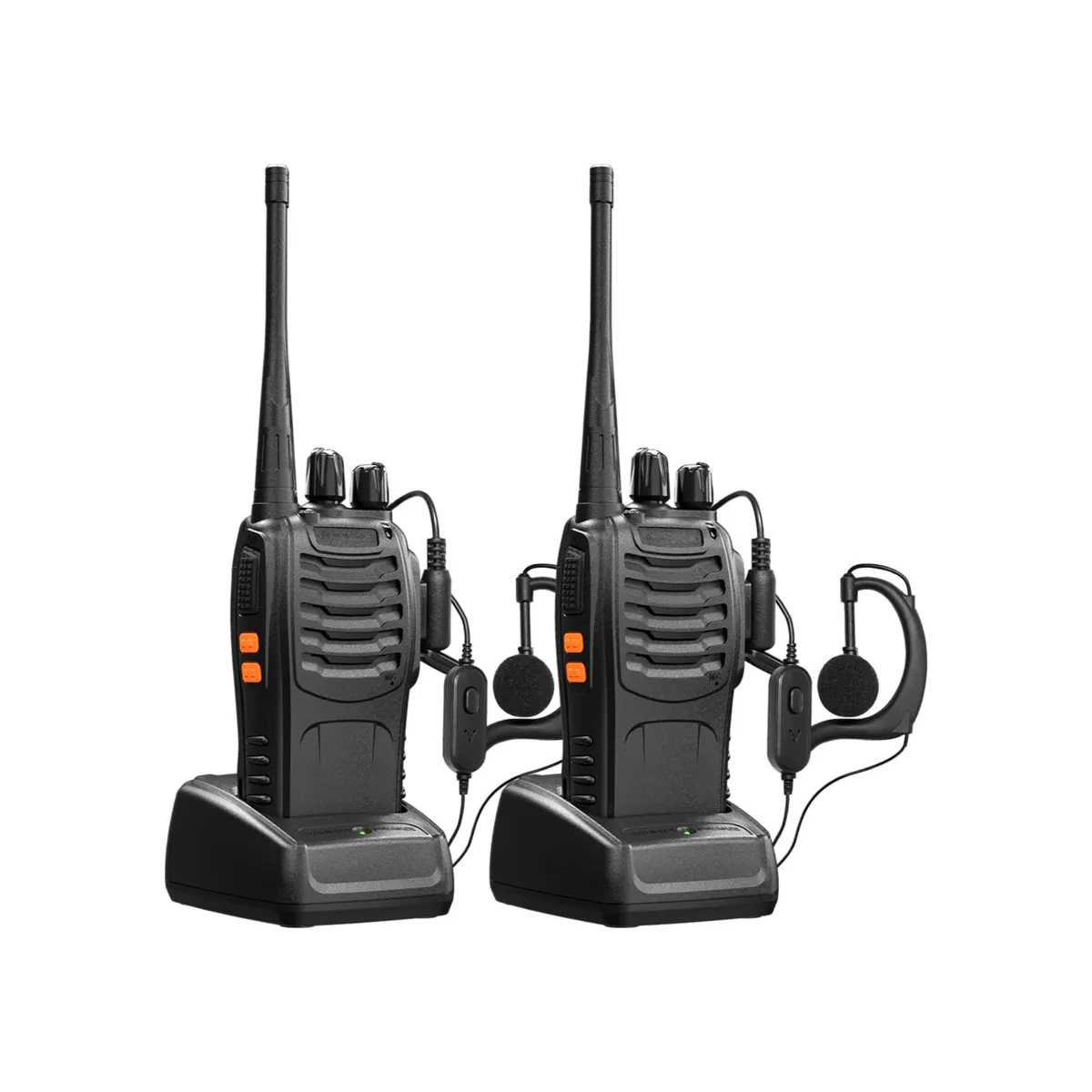 Handheld Rechargeable Two-Way Walkie-Talkie Long Range Radios
