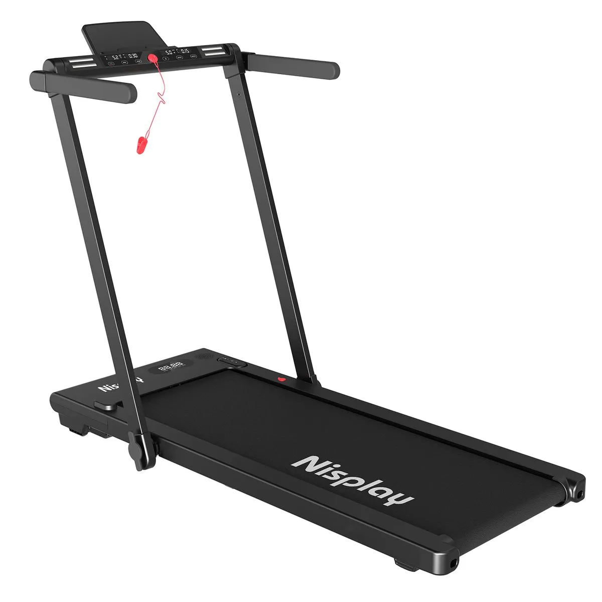 Nisplay Foldable Electric Portable Treadmills for Home-14km/h Speed