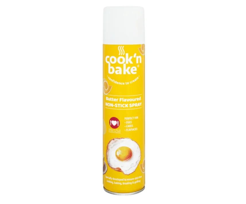 Cook N Bake Butter Flavoured Non-Stick Spray - 24 x 300ml