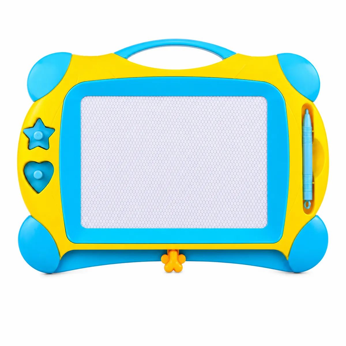 Kids Magnetic Drawing Board with Stylus Pen - Erasable Learning Tablet