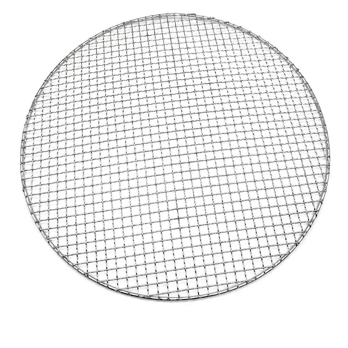 Steel Barbecue Grill Mesh 32cm Slightly Curved - Round BBQ