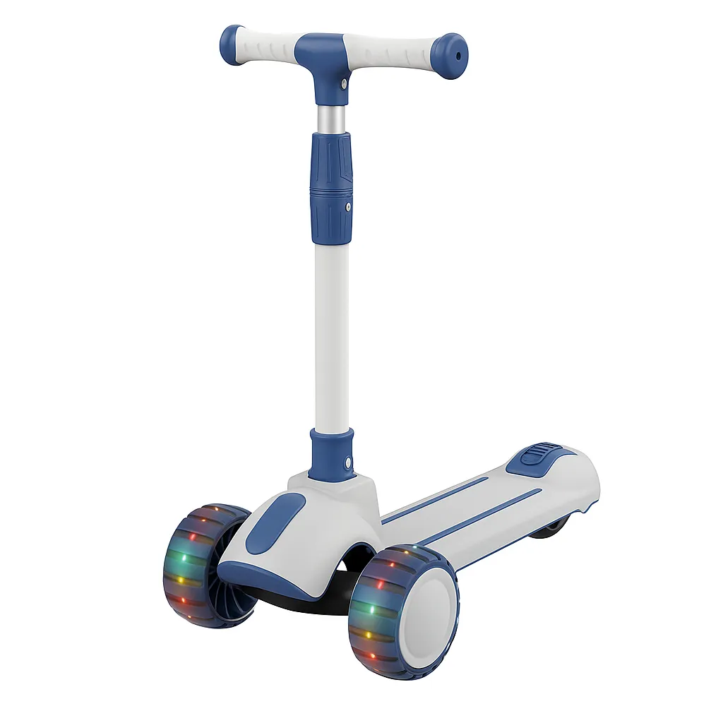 3-Wheel Adjustable Scooter - Blue