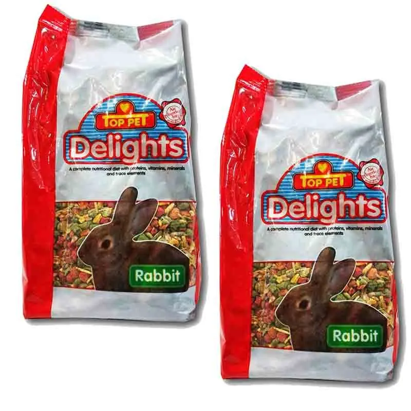 Rabbit Food Delights 1Kg X 2 Bag Deal