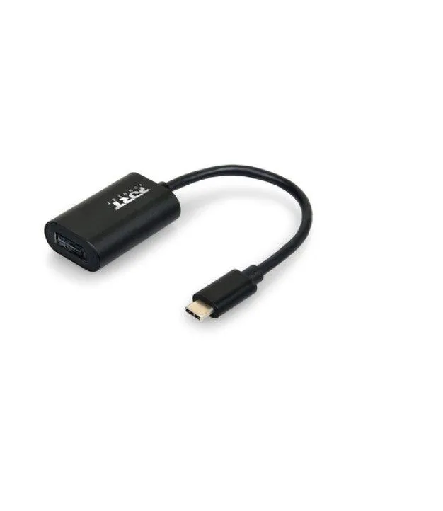 Port Design USB-C to Display Port Adapter – Black
