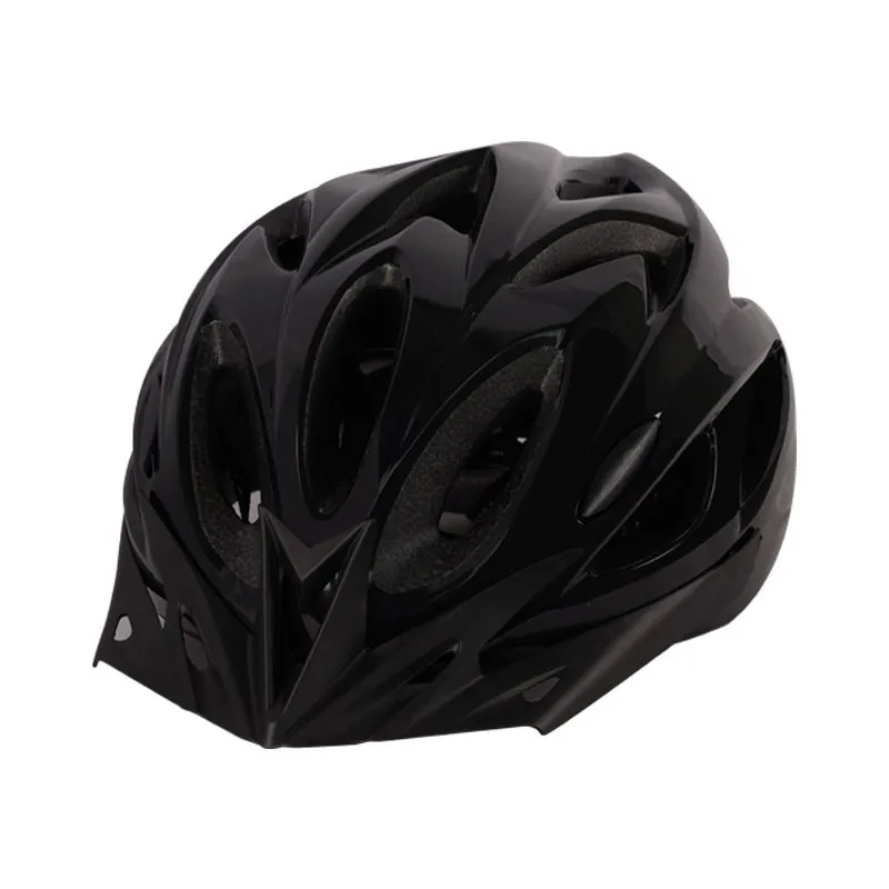 Fluir EasyRide In-Mould Cycling Helmet – Medium/Large (57-62cm) - Black