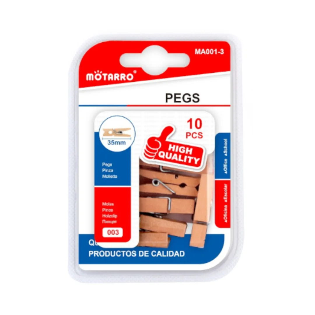 Motarro Pegs 35mm 10PCS