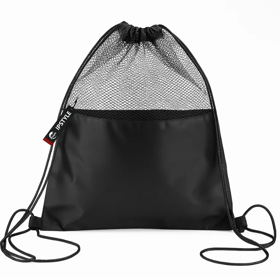 IPSTYLE Mesh Bag Portable Football Storage Backpack Basketball Storage Bags