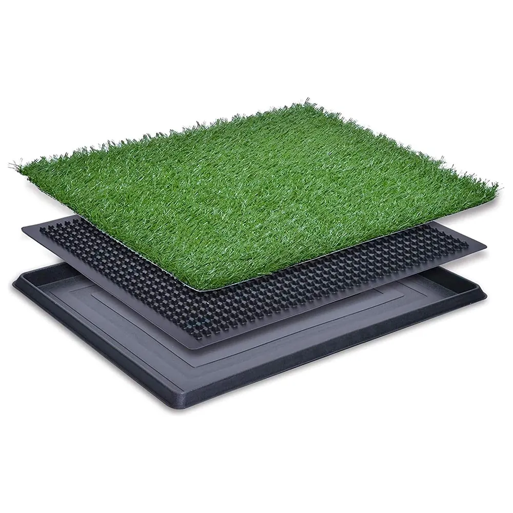 Indoor Pet Dog Toilet Grass Mat Puppy Potty Training Pad