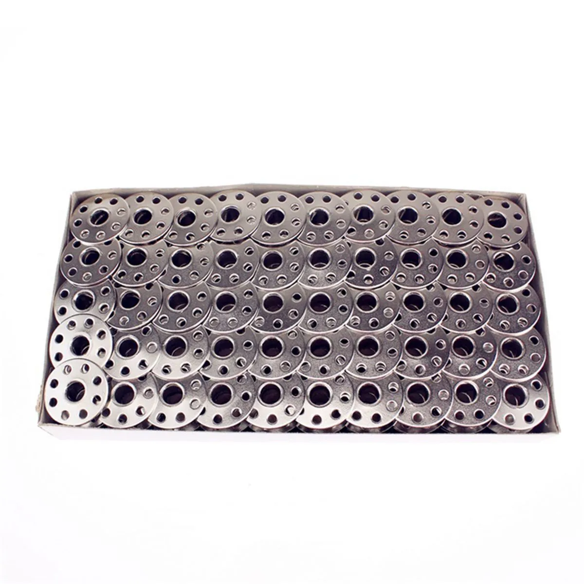 Metal Bobbins 8 Holes for Sewing Machines