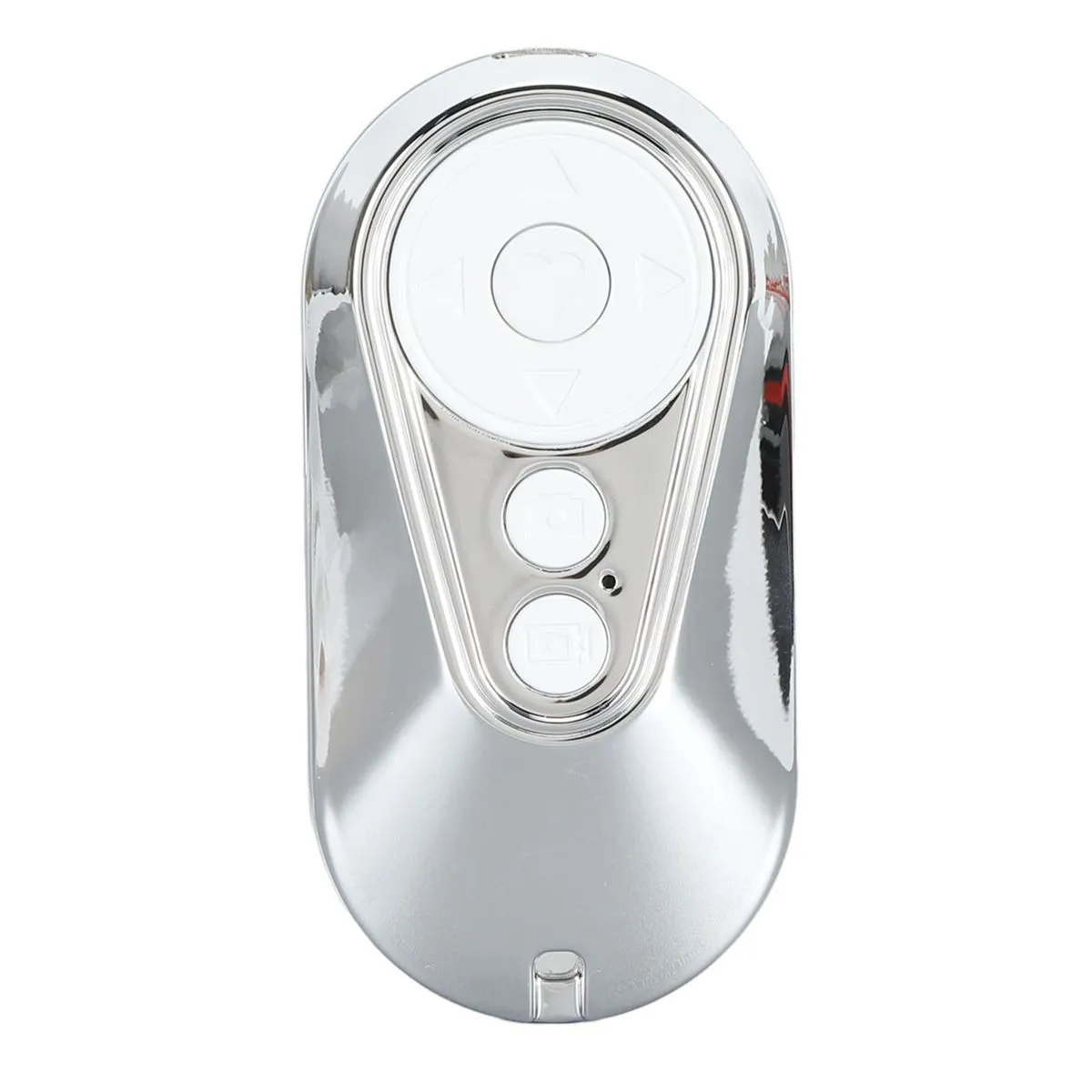 Silver Wireless Camera Shutter Remote with Simple Operation