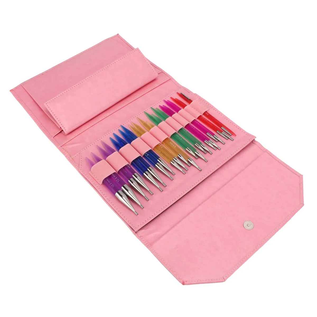 Comfortable Grip Knitting Kit with 12 Smooth Sizes