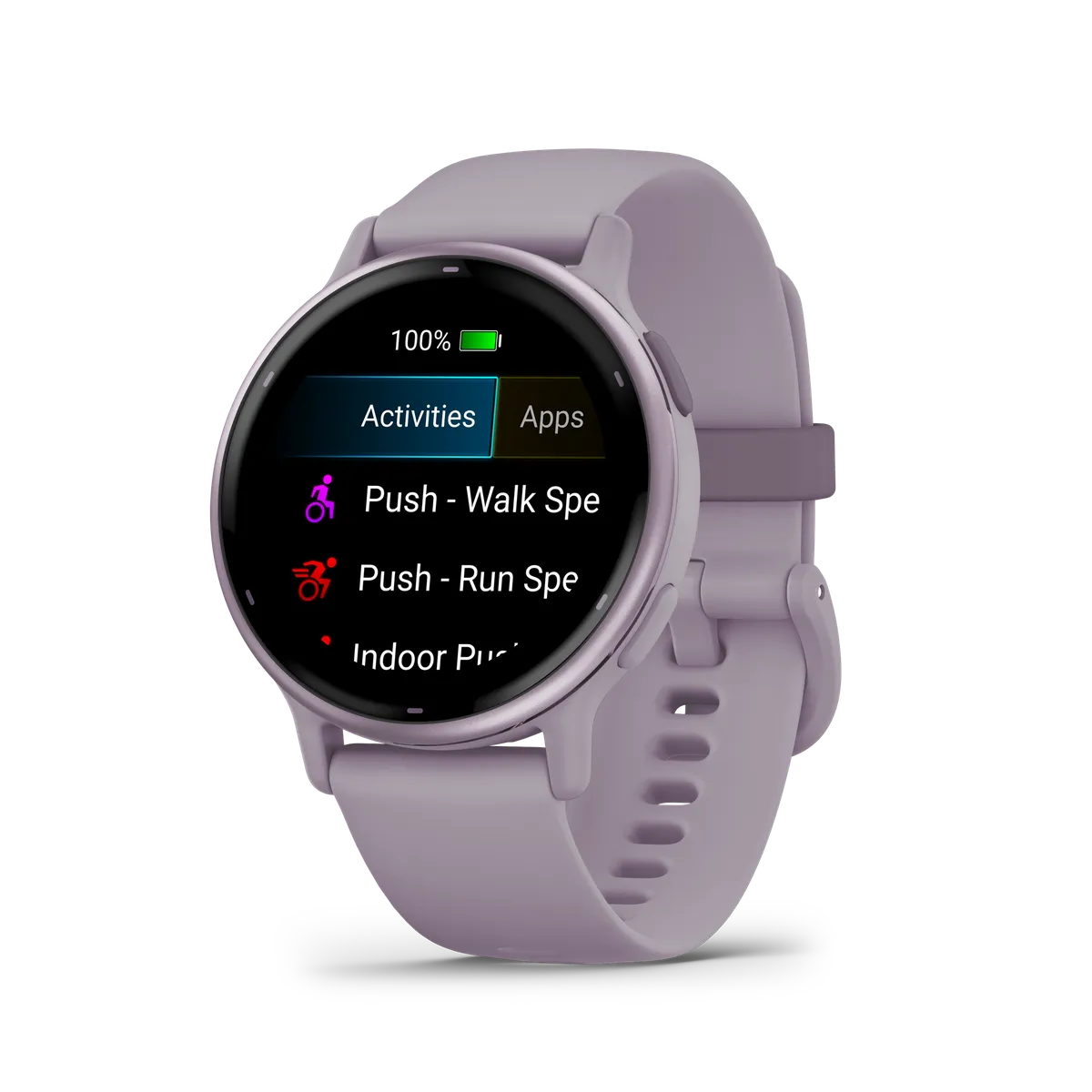 Garmin Vivoactive 5 - Metallic Orchid Aluminum Bezel with Orchid Case and Band