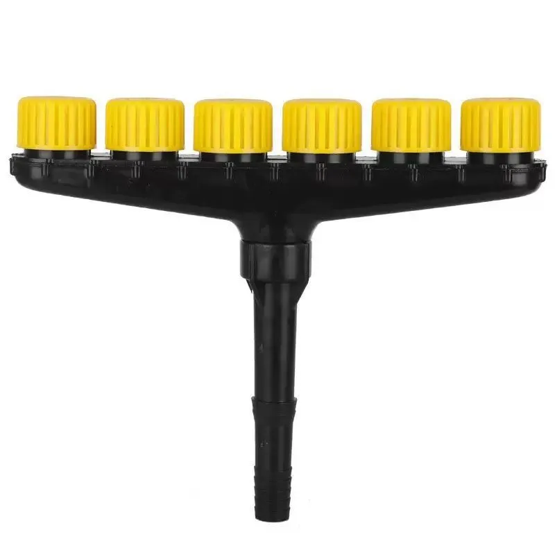 Adjustable 6-Head Garden Sprinkler