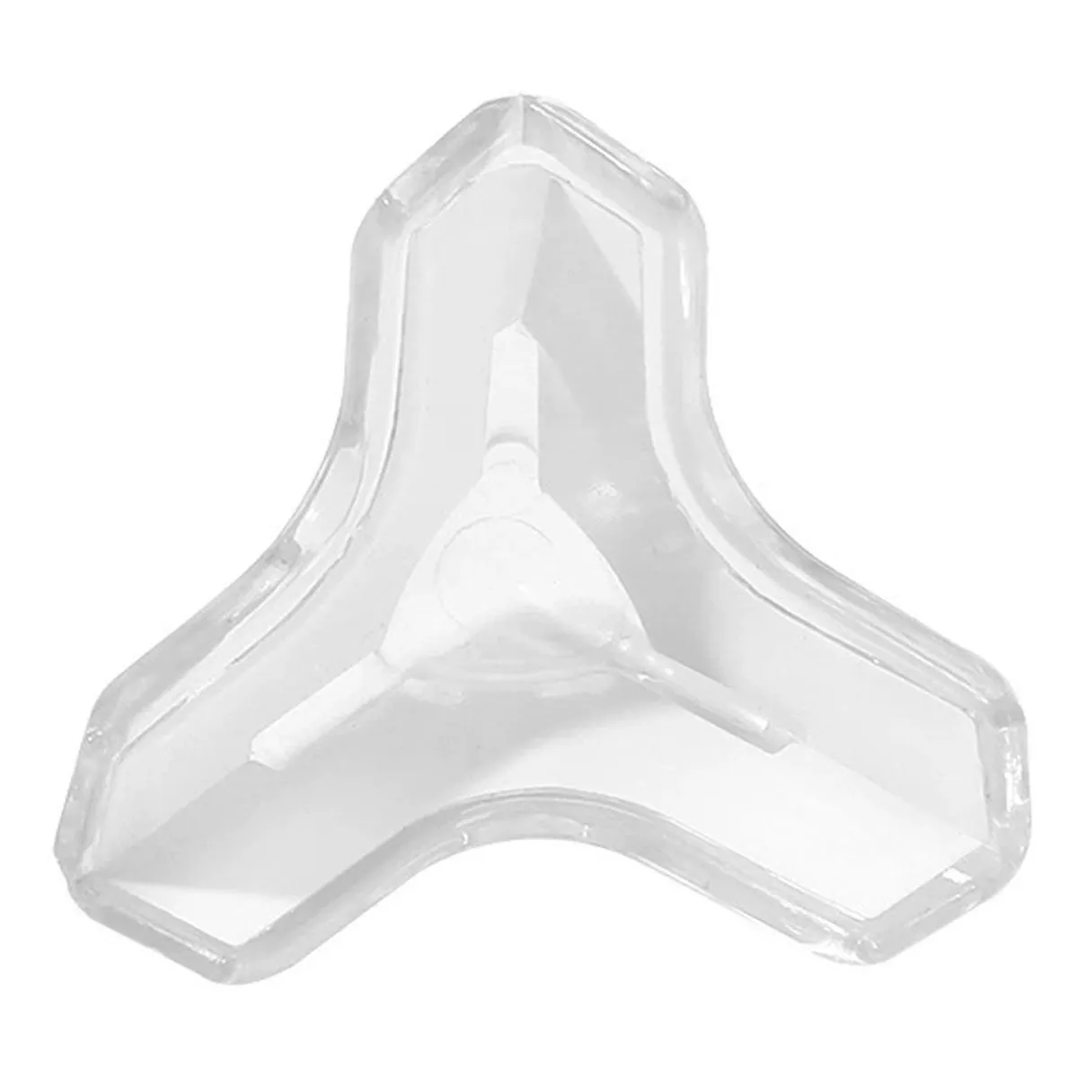 12 Piece Clear Safety Corner & Edge Safety Bumpers - T Shaped