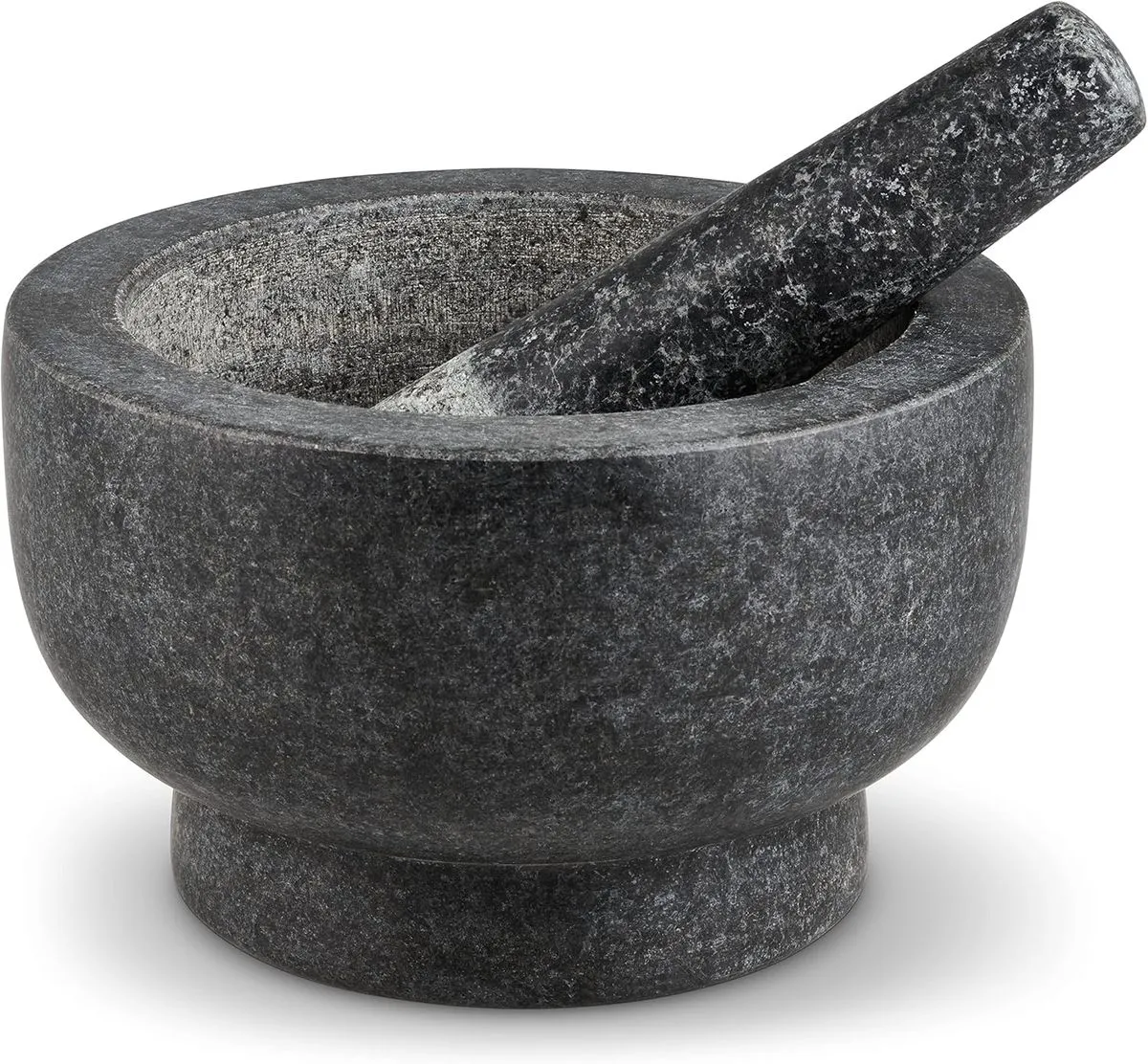 Grey Pestle and Mortar Set, Spice Grinder/Herb Grinder Manual Grinder