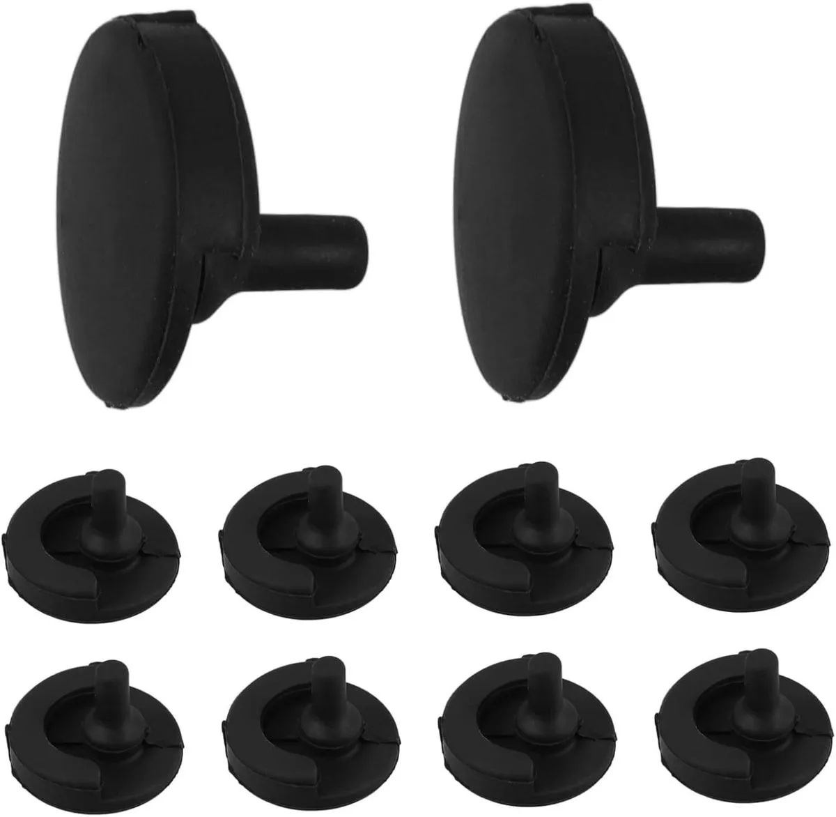 10pcs Air Fryer Round Bumpers Protective for Air Fryers Scratch-