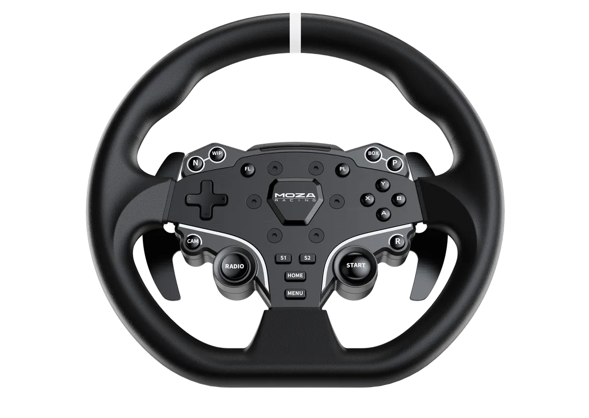 MOZA ES Steering Wheel - Direct-Drive Sim Racing Wheel