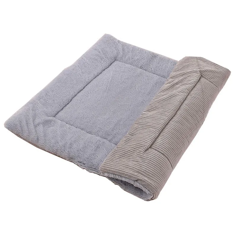 Washable Dog Bed, Soft Dog Crate Mattress Mat, Fluffy Pet Beds Pad Cushion