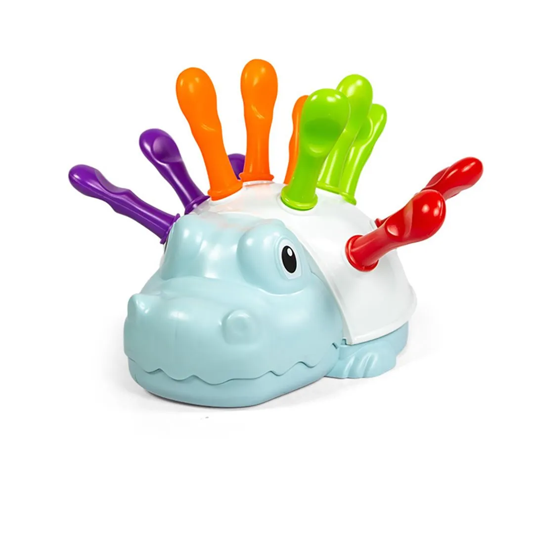Toddler Sensory Toys Crocodile - Blue