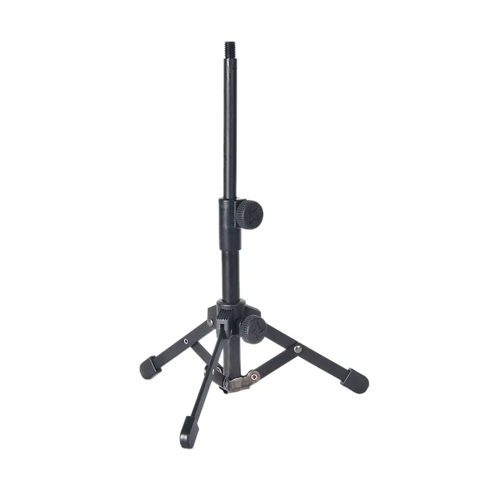 Mini Tabletop Tripod Microphone Mic Stand Holder with 3/8 Inch