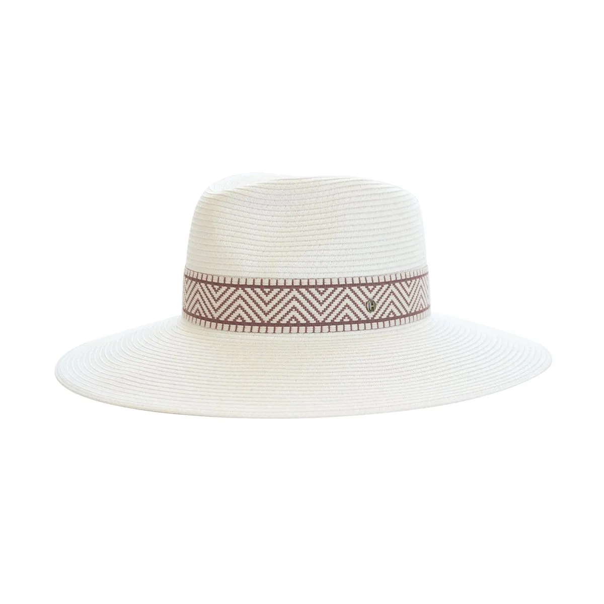 Emthunzini Kassena Fedora UPF50+ SA-Made Sun Hat - Ivory/Taupe