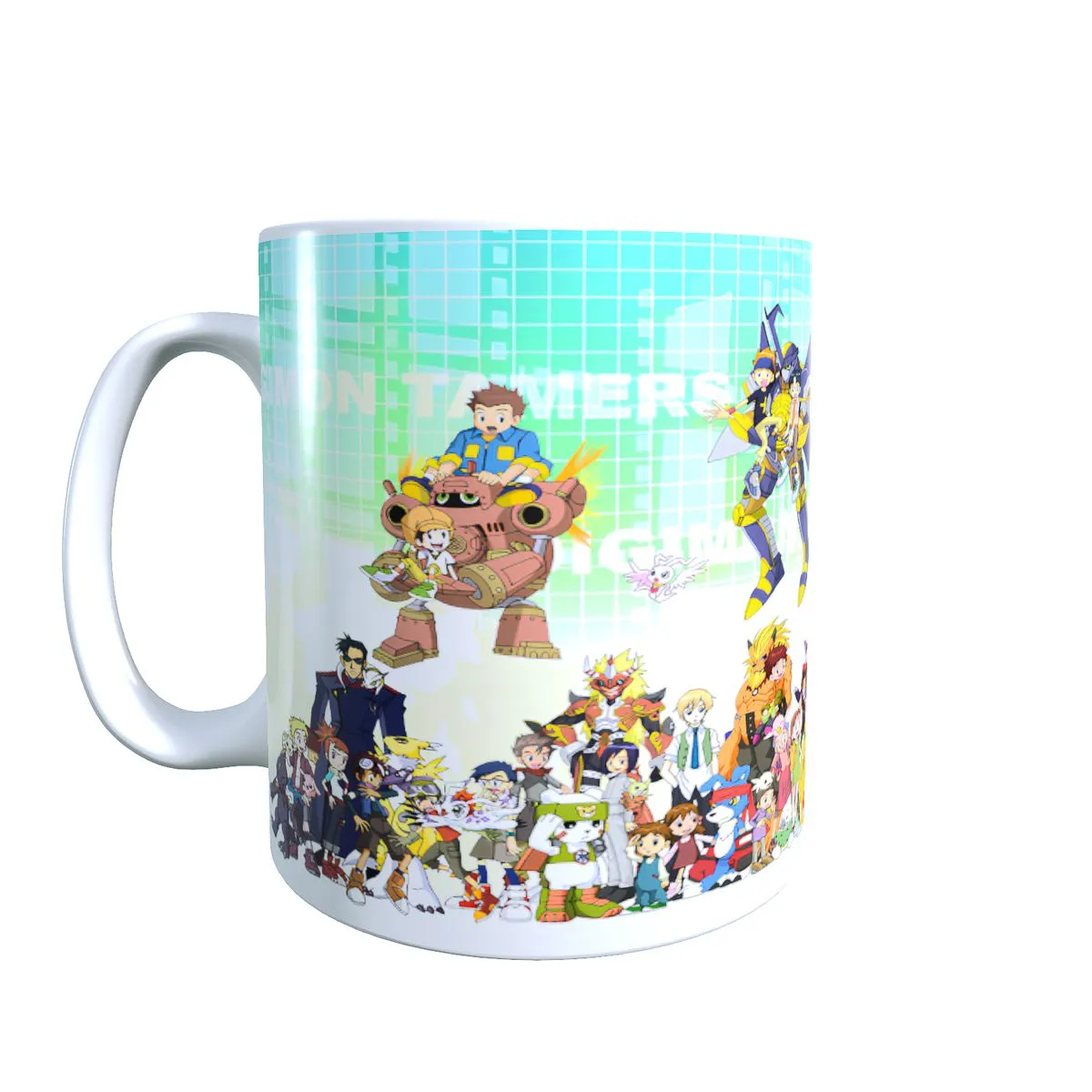 10 Years of Digimon - Digimon Themed Coffee Mug