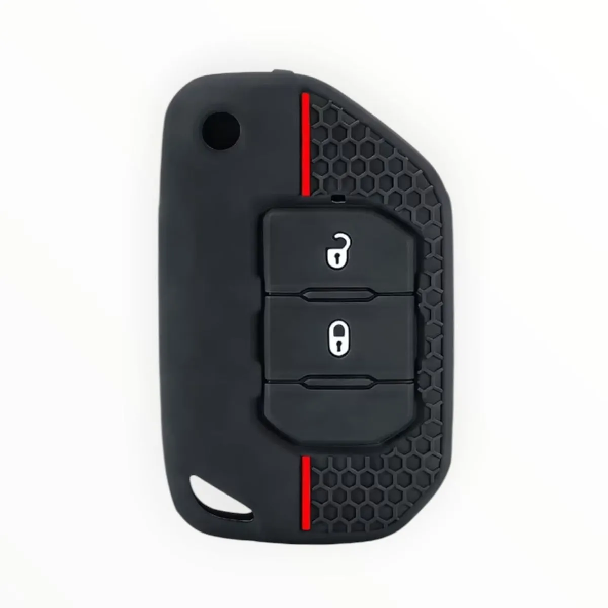 Silicone Key Fob Cover - Jeep Wrangler JL/JLU & Gladiator JT - 2-Button