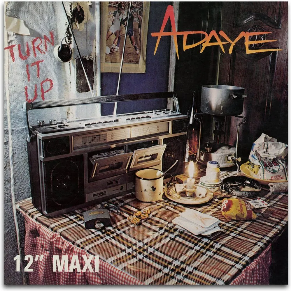 Adaye - Turn It Up (Reissue) 12" Vinyl Single + Instrumental Disco Mix