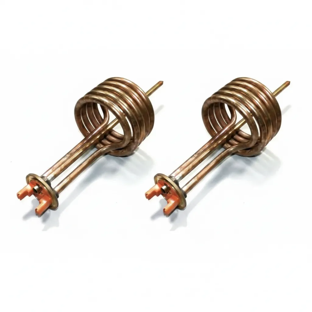 3000W Copper Spiral Electric Heating Element for Water Heating - 2 Pack