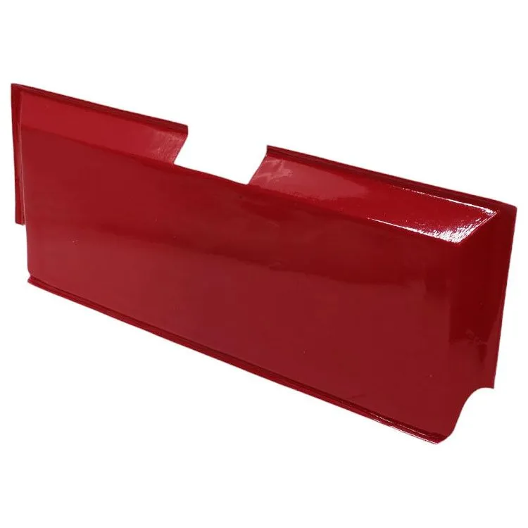 Rear Prestige Panel Suitable for BMW E30 Chrome Bumper Models - Red