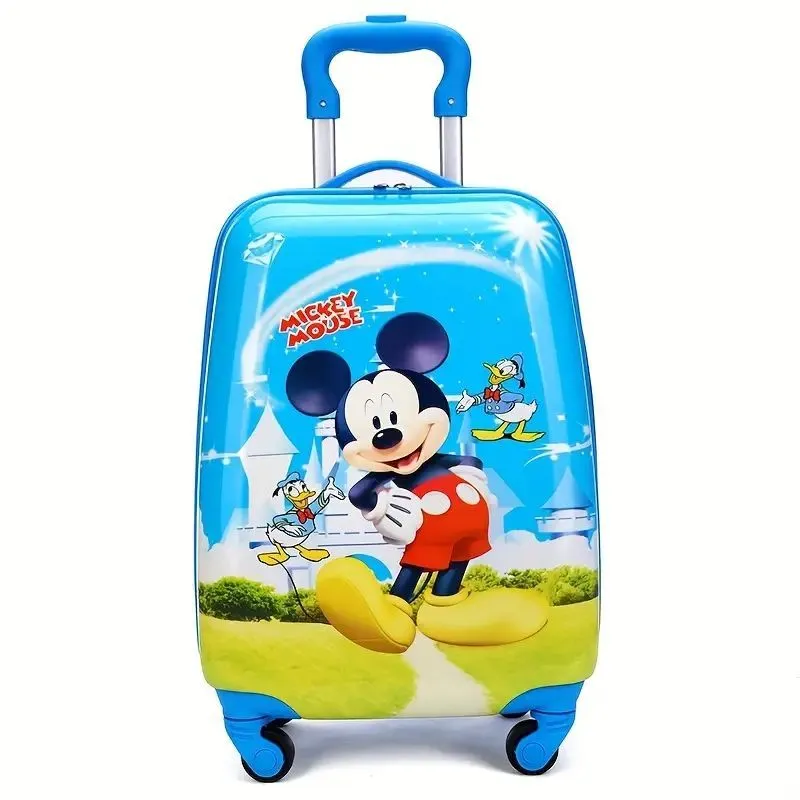 Hand Luggage Cartoon Kids School Bag and Travel Suitcase for Child - Mickey Mouse