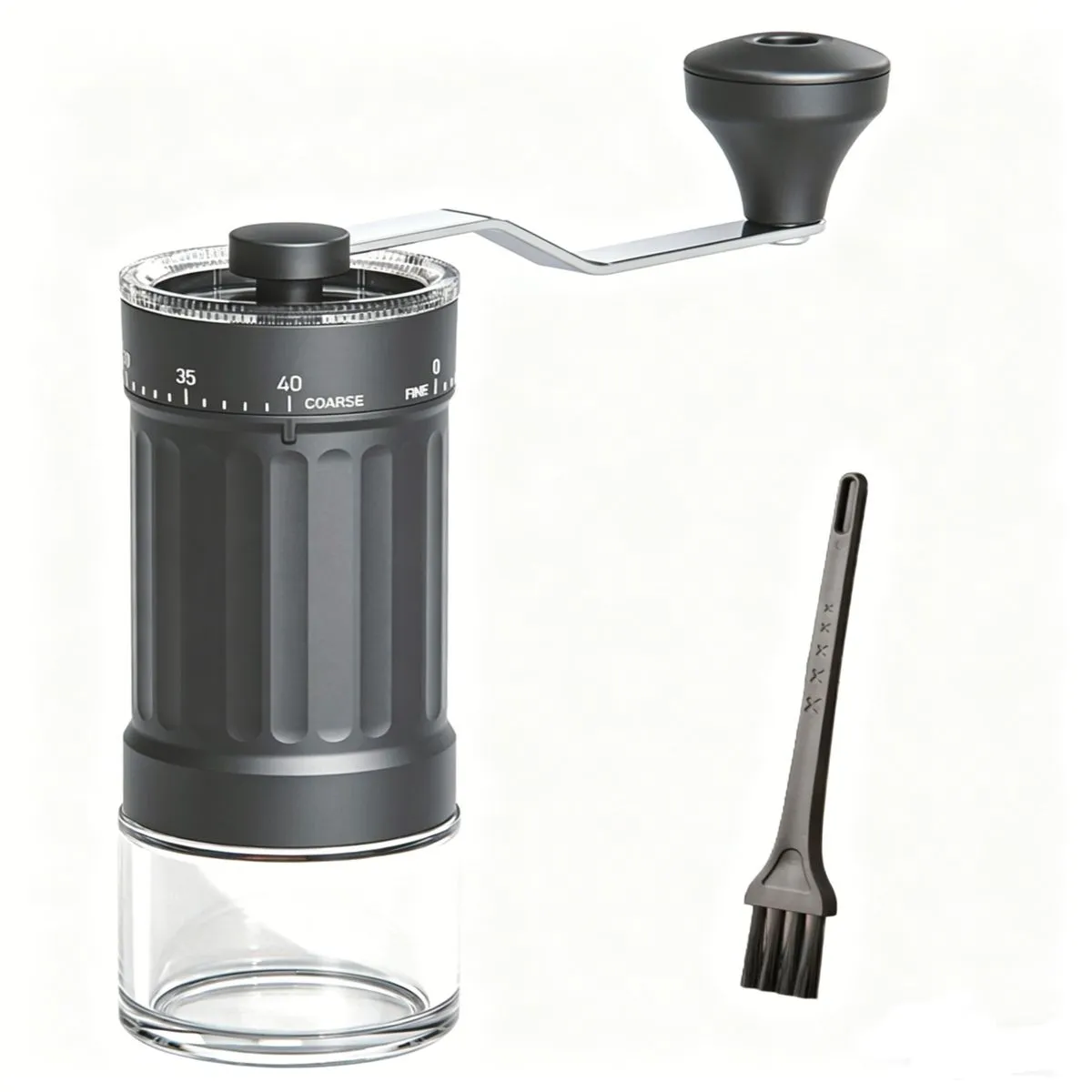 Manual Coffee Grinder, Ceramic Burr & 40 Adjustable Settings