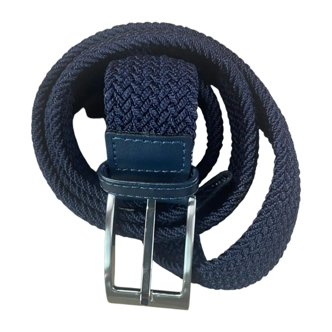 Men's Braided Stretch Elastic Belts