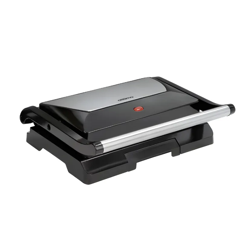 Ottimo 2 Slice Stainless Steel Sandwich Press Black