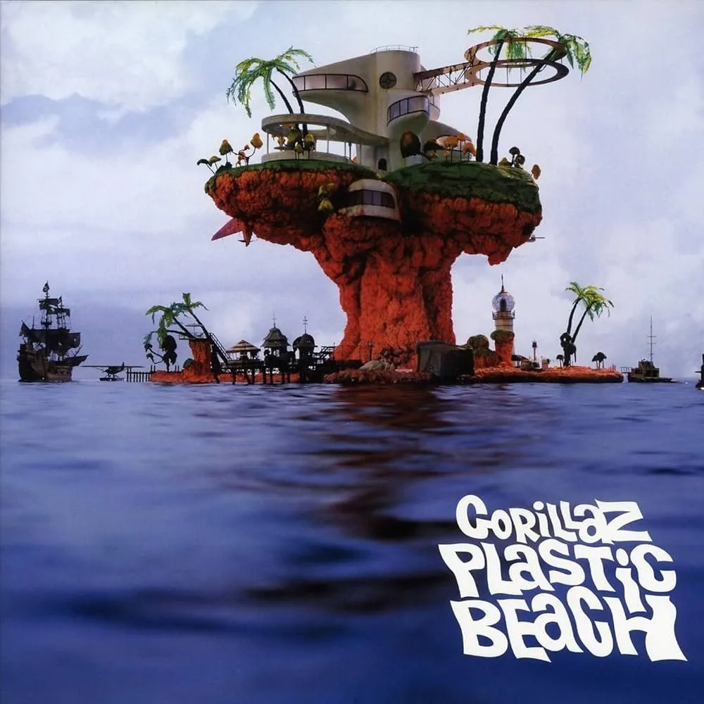 Gorillaz - Plastic Beach 2LP Vinyl Album Repress Gatefold Edition
