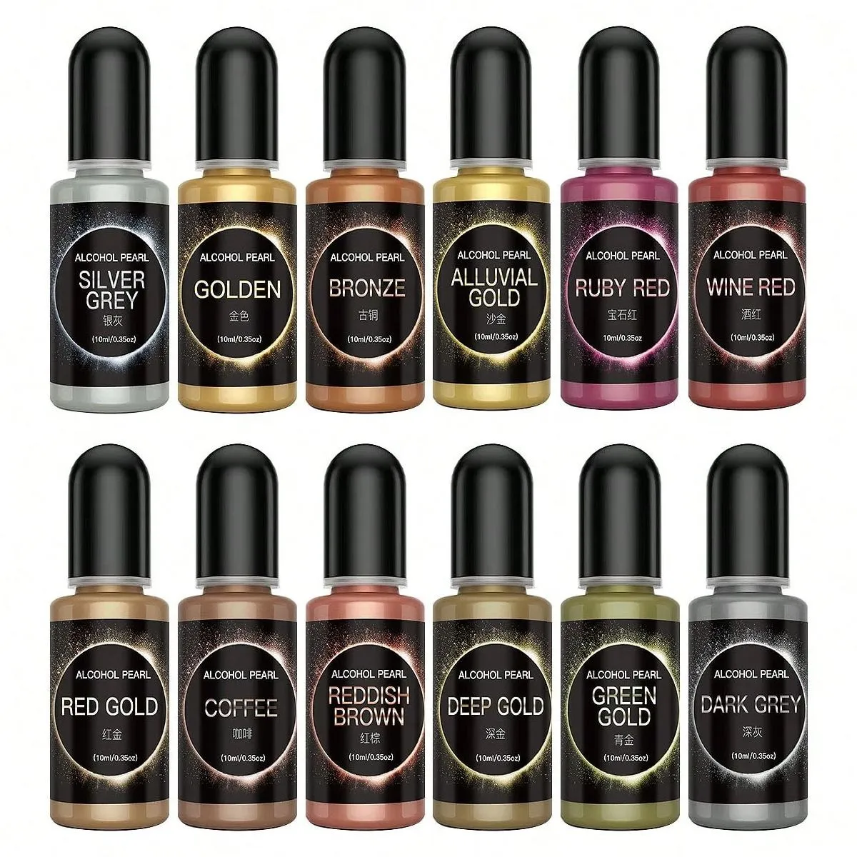 Metallic Alcohol Ink Epoxy Resin Dye (10ml)