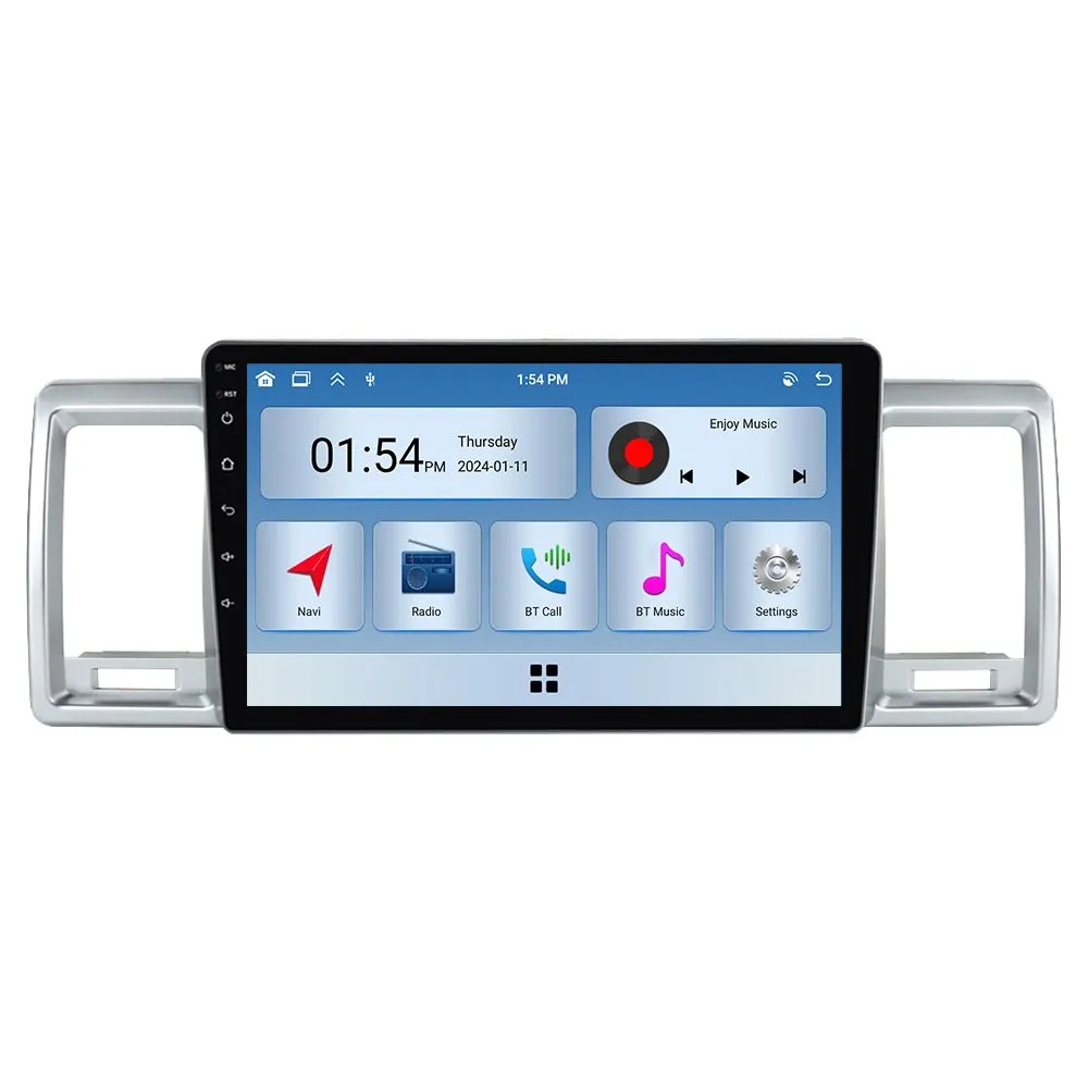 6+128G Car Stereo CarPlay Compatible with Hiace XH10 H200 5 2004 - 2021