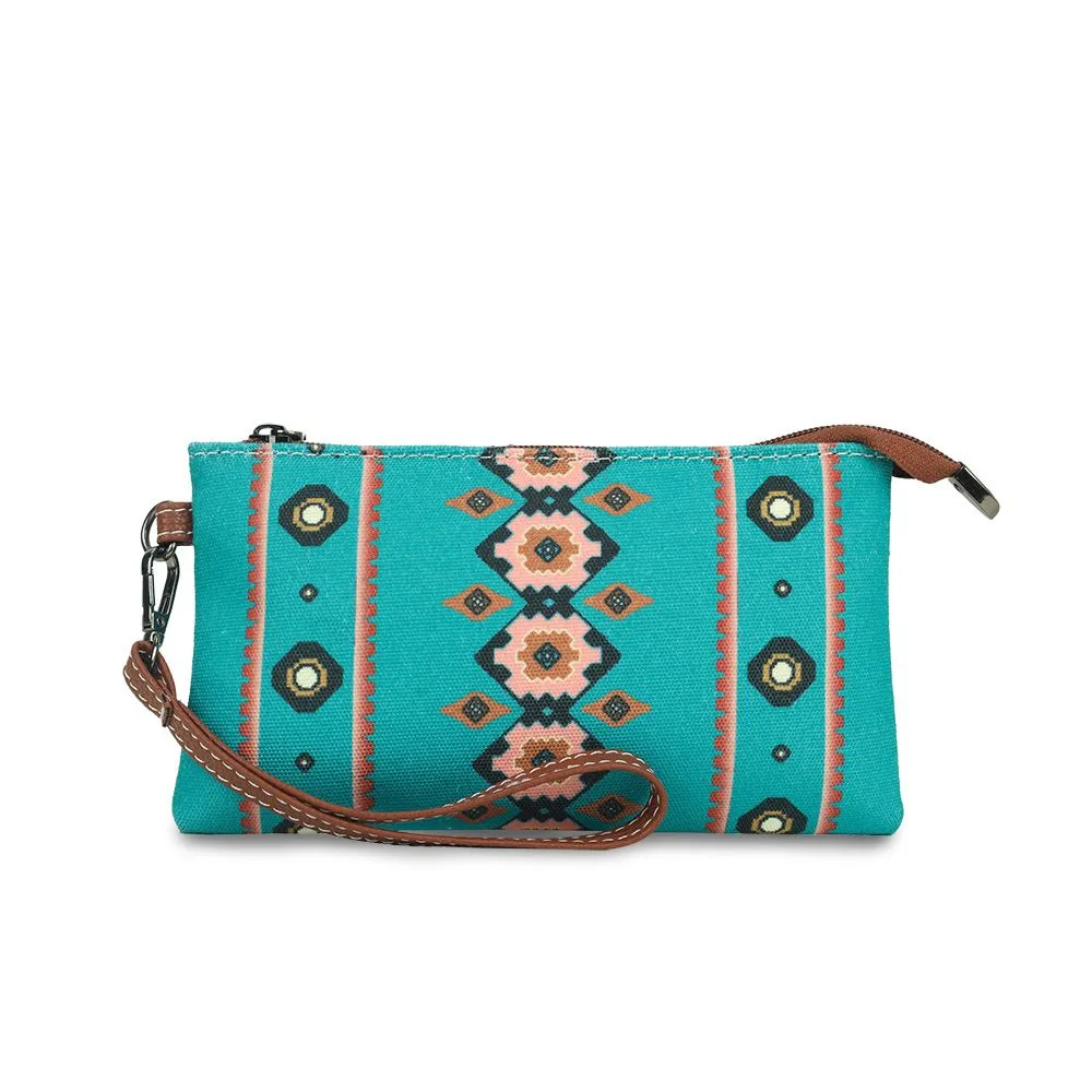 Women's Wallet-Portable Coin Purse - Blue