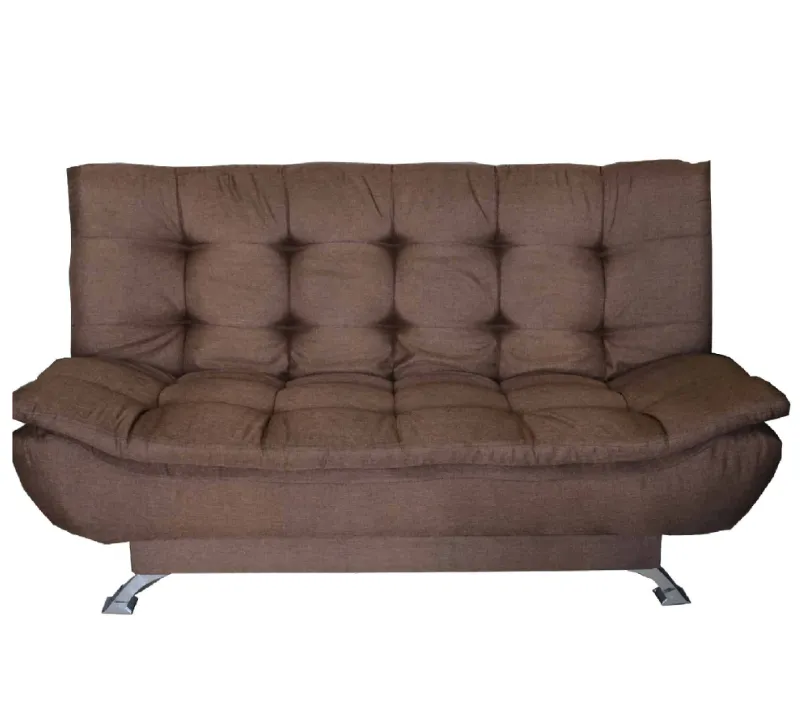 Classic Sleeper Couch - Grey - Brown