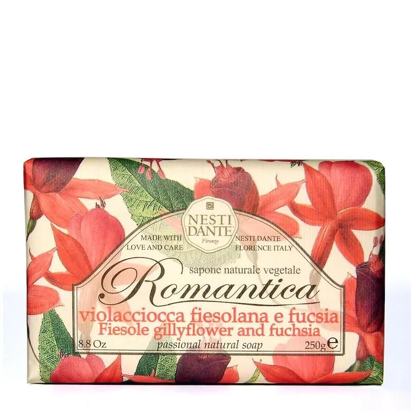 Nesti Dante Romantica Gillyflower & Fuschia Soap